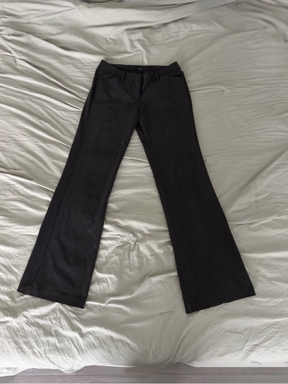 Star City Black Trousers with Script Logo
